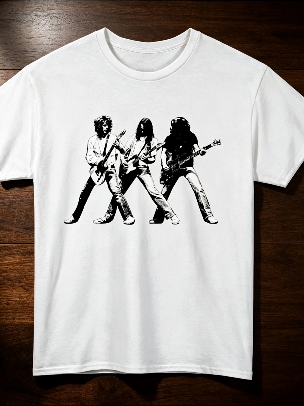 Guitarist Trio Music Lover Musician Gift T-Shirt Reprint Tee